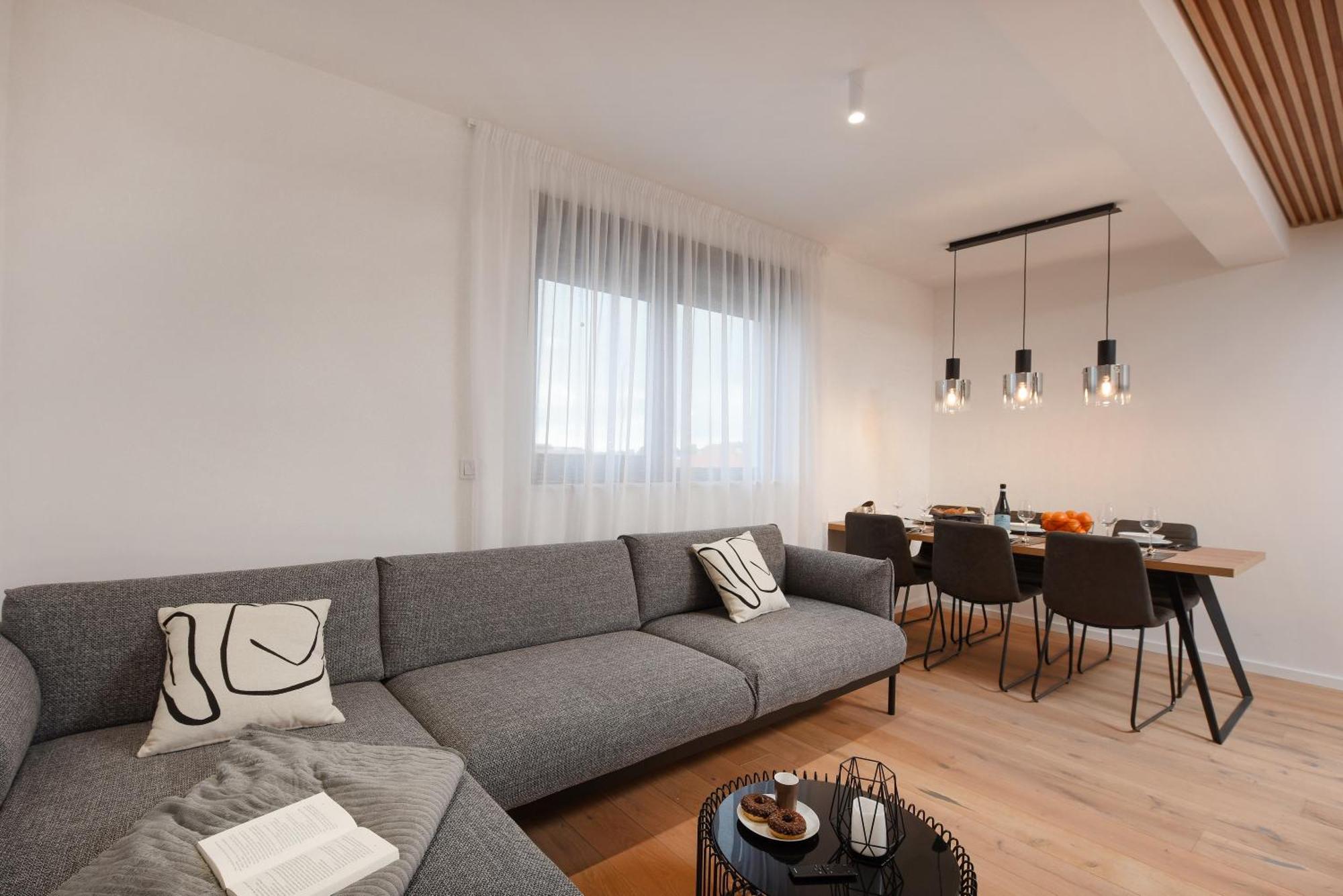 Fux Penthouse Whirlpool Meerblick Zadar Bagian luar foto
