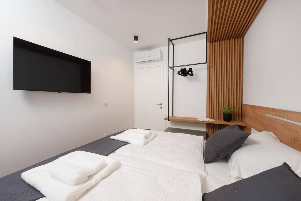 Fux Penthouse Whirlpool Meerblick Zadar Bagian luar foto