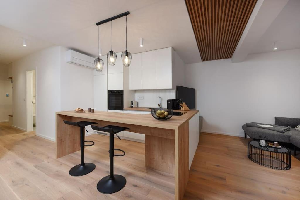 Fux Penthouse Whirlpool Meerblick Zadar Bagian luar foto